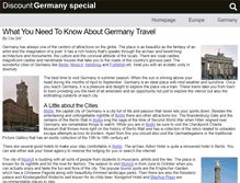 Tablet Screenshot of germany.discount-hotel-selection.com