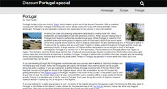 Desktop Screenshot of portugal.discount-hotel-selection.com