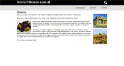 Desktop Screenshot of greece.discount-hotel-selection.com