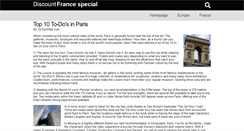 Desktop Screenshot of france.discount-hotel-selection.com